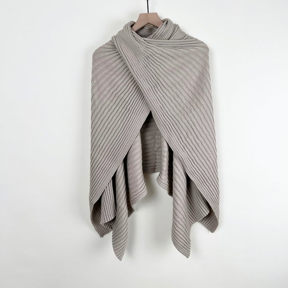 COS Ribbed Beige Wrap - Picture 3 of 9